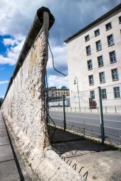 Berlin Wall Memorial Stock Photos