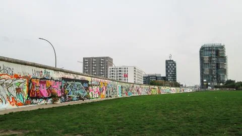 Berlin Wall Memorial Stock Photos