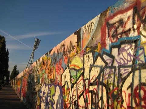 Berlin wall Stock Photos