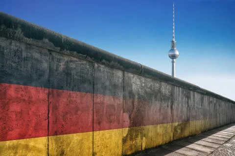 Berlin wall 스톡 사진