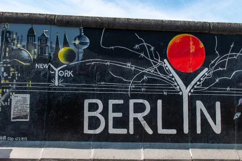 Berlin Wall Stock Photos