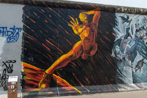 Berlin Wall Stock Photos