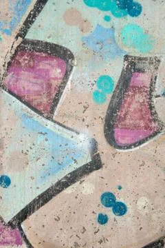 Berlin wall section Stock Photos