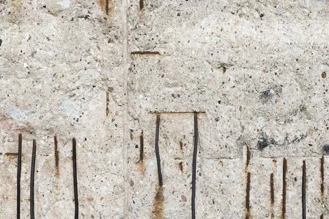 Berlin wall texture Stock Photos