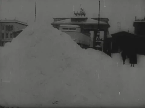 Berlin winter scenes Stock Footage 229026176