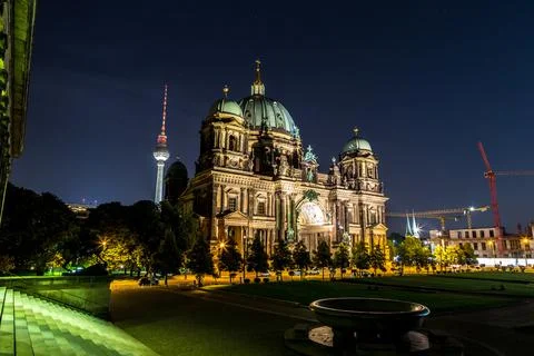 Berliner Dom in Berlin Foto stock