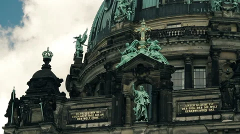 Berliner Dom (Cathedral of Berlin). Stock-Footage 63906031