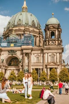 Berliner Dom facade Stock Photos
