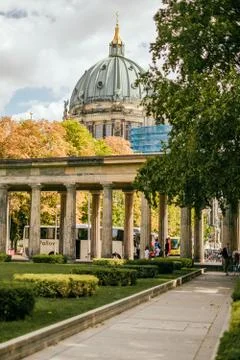 Berliner Dom facade Stock Photos