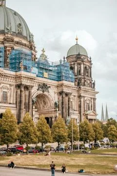 Berliner Dom facade Stock Photos