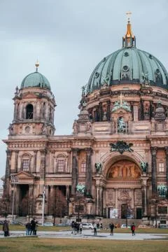 Berliner Dom facade Stock Photos