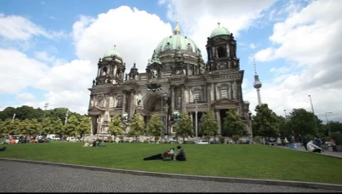 Berliner Dom Vídeo Stock 7133816