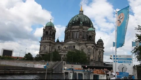 Berliner Dom Vídeo Stock 7133817