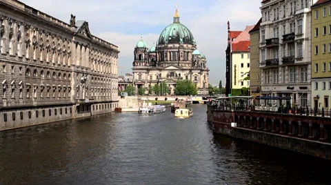 Berliner dom Stock Footage 8777489