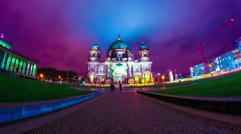 The Berliner Dom Stock Footage 47143849