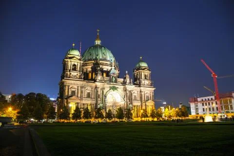 Berliner dom overview Foto stock