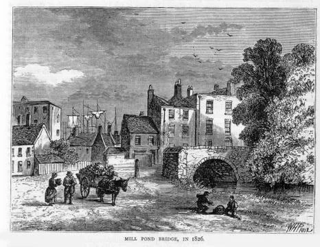 Bermondsey 1826 Stock Illustration