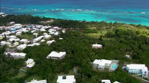 Bermuda Aerial 4 Vídeo Stock 378789