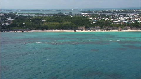 Bermuda Aerial Vídeo Stock 378783