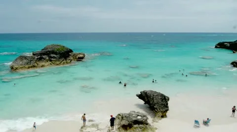 Bermuda Beach Video stock 11373435