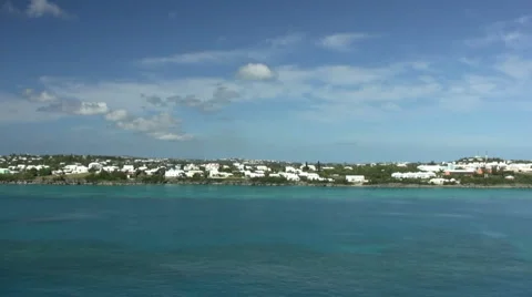 Bermuda at a Distance Video stock 2198265