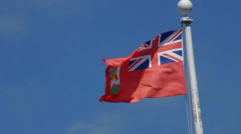 Bermuda Flag Stockbeeldmateriaal 11770023