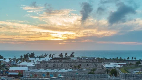 Bermuda, Hamilton - MAY 28, 2019: Dock Yard Museum of Bermuda Stock Footage 109063192