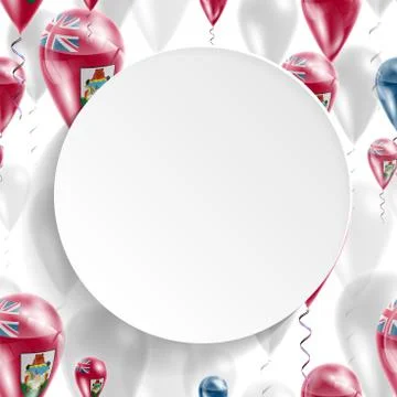 Bermuda national flag Stock Illustration