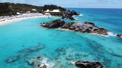 Bermuda Resort Beach Stockbeeldmateriaal 90307598