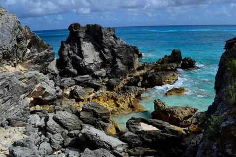 Bermuda Rocks Foto stock