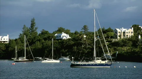 Bermuda Seen From A Boat Vidéo 678415