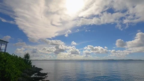 Bermuda's Great Harbor Video stock 320376994