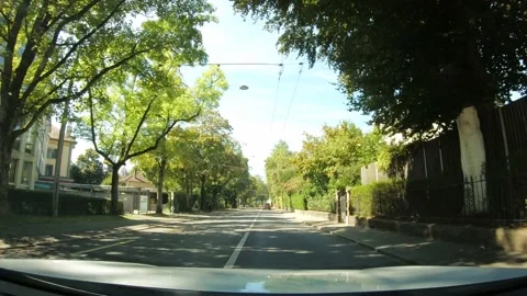 Bern 1 Min local road drive, Switzerland village - 4K Stock Footage 270433376