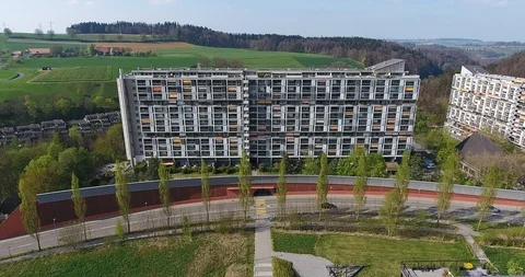 Bern Bümpliz, Bethlehem, Gäbelbach in Bern Stockbeeldmateriaal 90117789