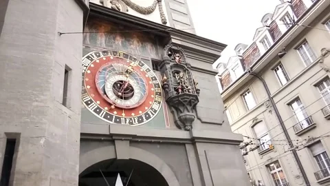 Bern clock tower Video stock 247035827