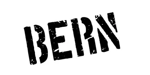Bern rubber stamp Stock Illustration