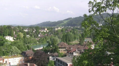 Bern suburbs and valley Vidéo 706696