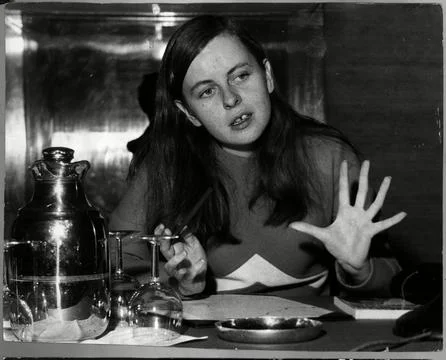 Bernadette Devlin Now Mrs Bernadette Mcaliskey Pictured In 1969. Deviln Was Irel Stock Photos