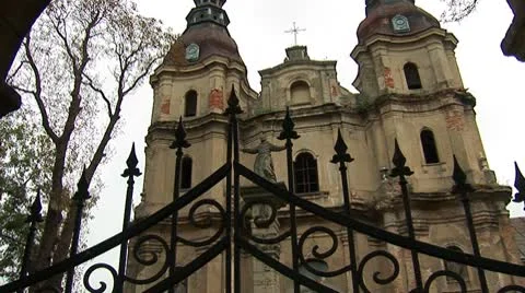 Bernardine Monastery  11 Stock Footage 8847440