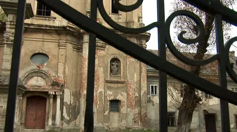 Bernardine Monastery    12 Video stock 8847437