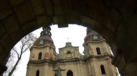 Bernardine Monastery  15 Stock Footage 8847431