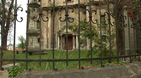 Bernardine Monastery  19 Stock Footage 8847428