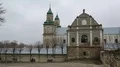 Bernardine monastery in Zbarazh city, Ukraine HD Footage