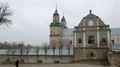 Bernardine monastery in Zbarazh city, Ukraine HD Footage