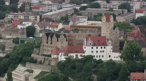 Bernburg Castle Stock Footage 65380128