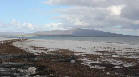 Berneray Beach 動画素材 55534799