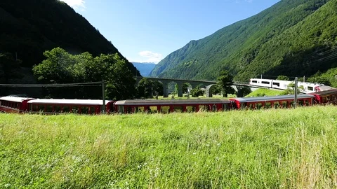 Bernina express Stock-Footage 93241739