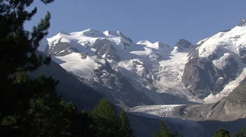 Bernina Glacier 스톡 동영상 5731189