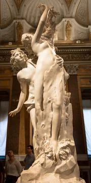 Bernini Statue: Apollo e Dafne (Apollo and Daphne) Stock Photos