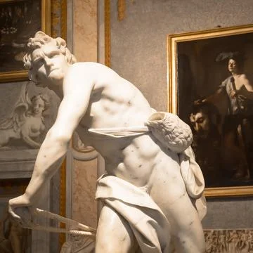 Bernini Statue: David Stock-Fotos